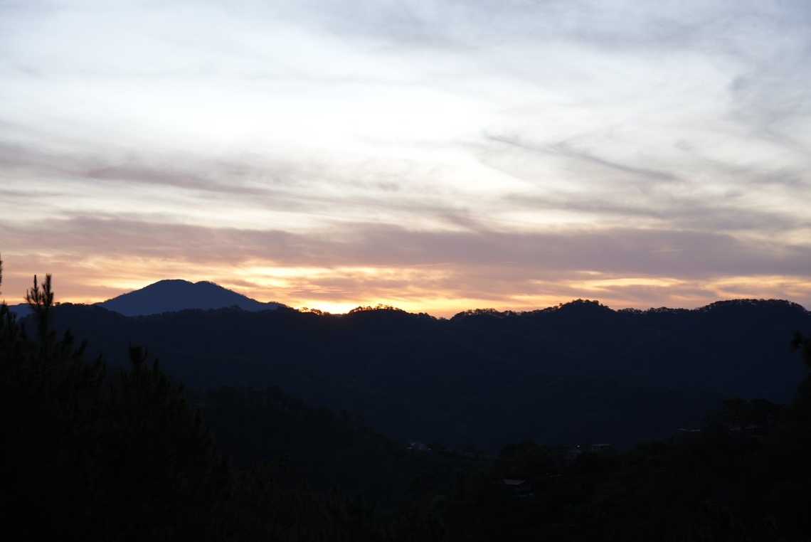 So lucky! we met the sunrise